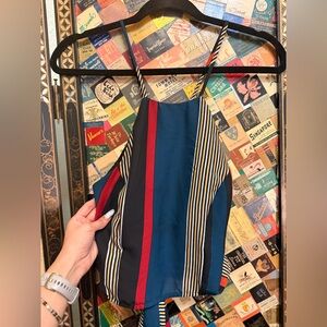 Windsor Multicolor Striped Halter Top